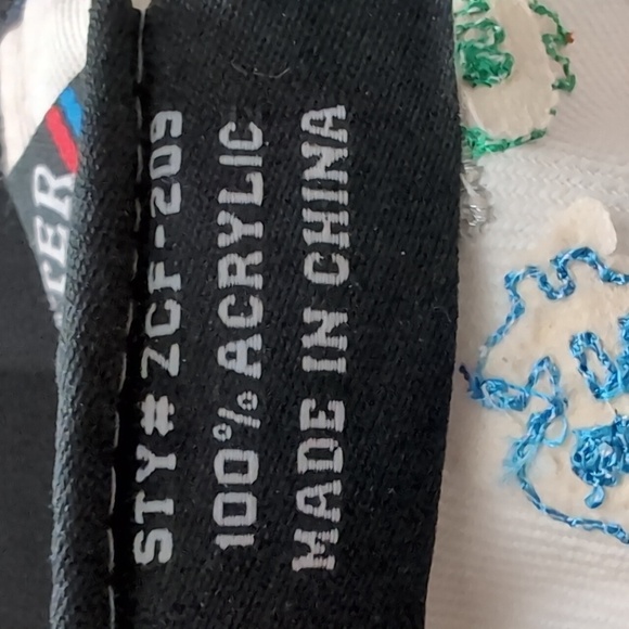 NWT,City Hunter Dollar Sign White Flat Bill Fitted Hat,Size XL7 3/4. - Picture 11 of 11